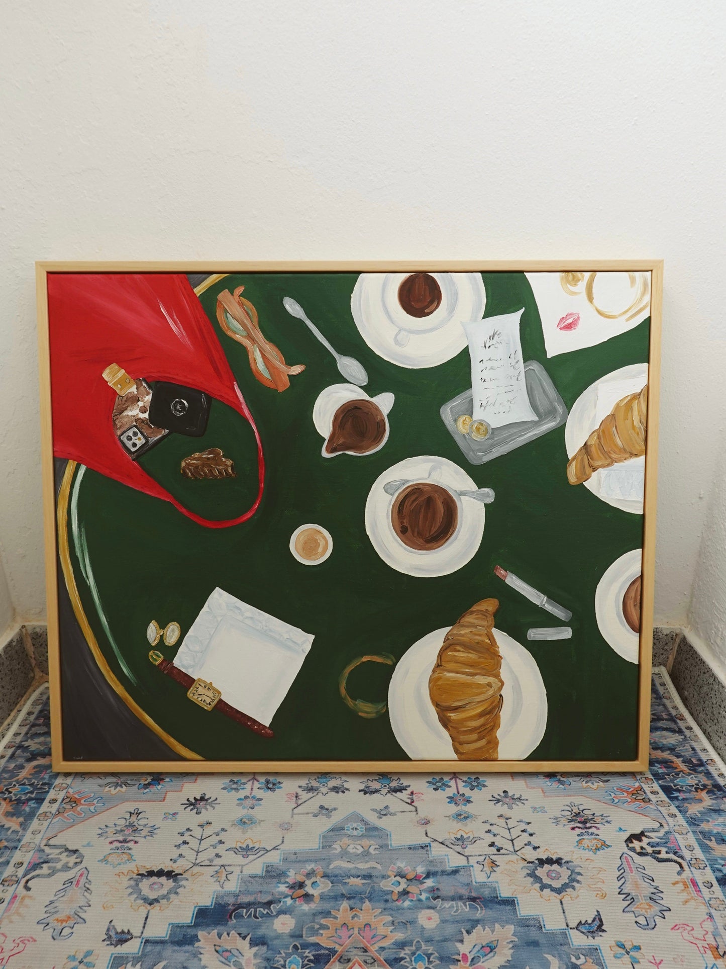 Café à Paris Painting