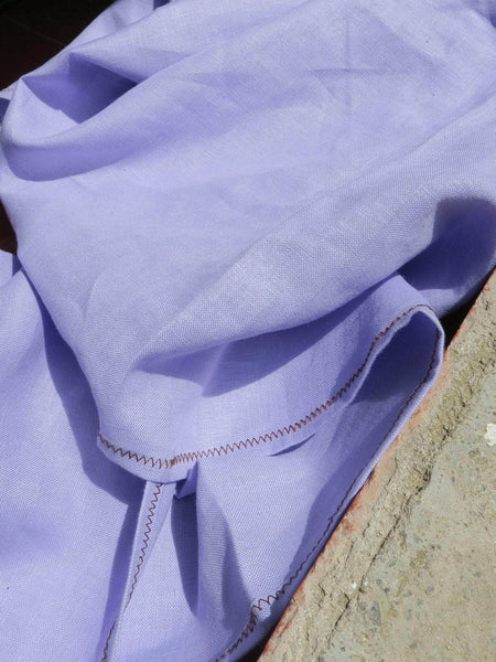 Irish Linen Large Towel - Lavender