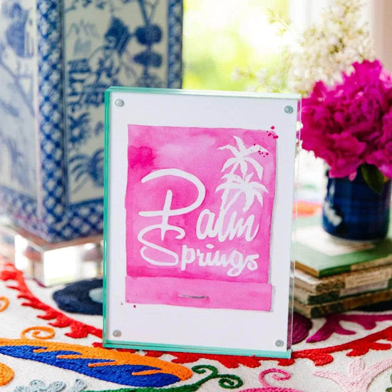Palm Springs Matchbook Print
