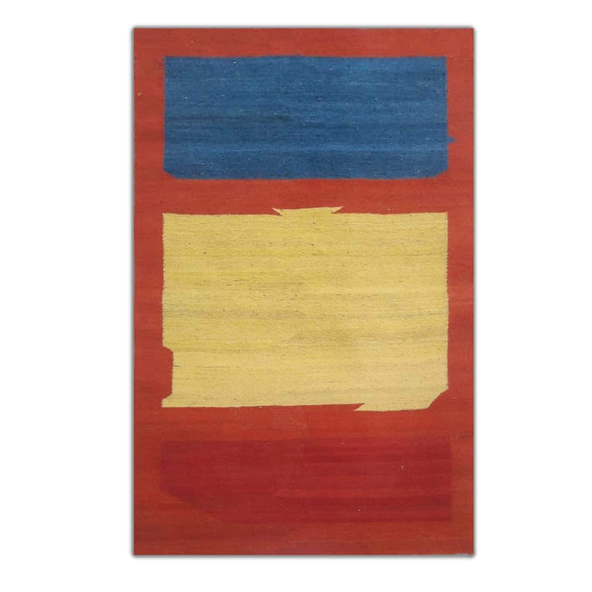 Shapes Flatweave Rug - Yellow