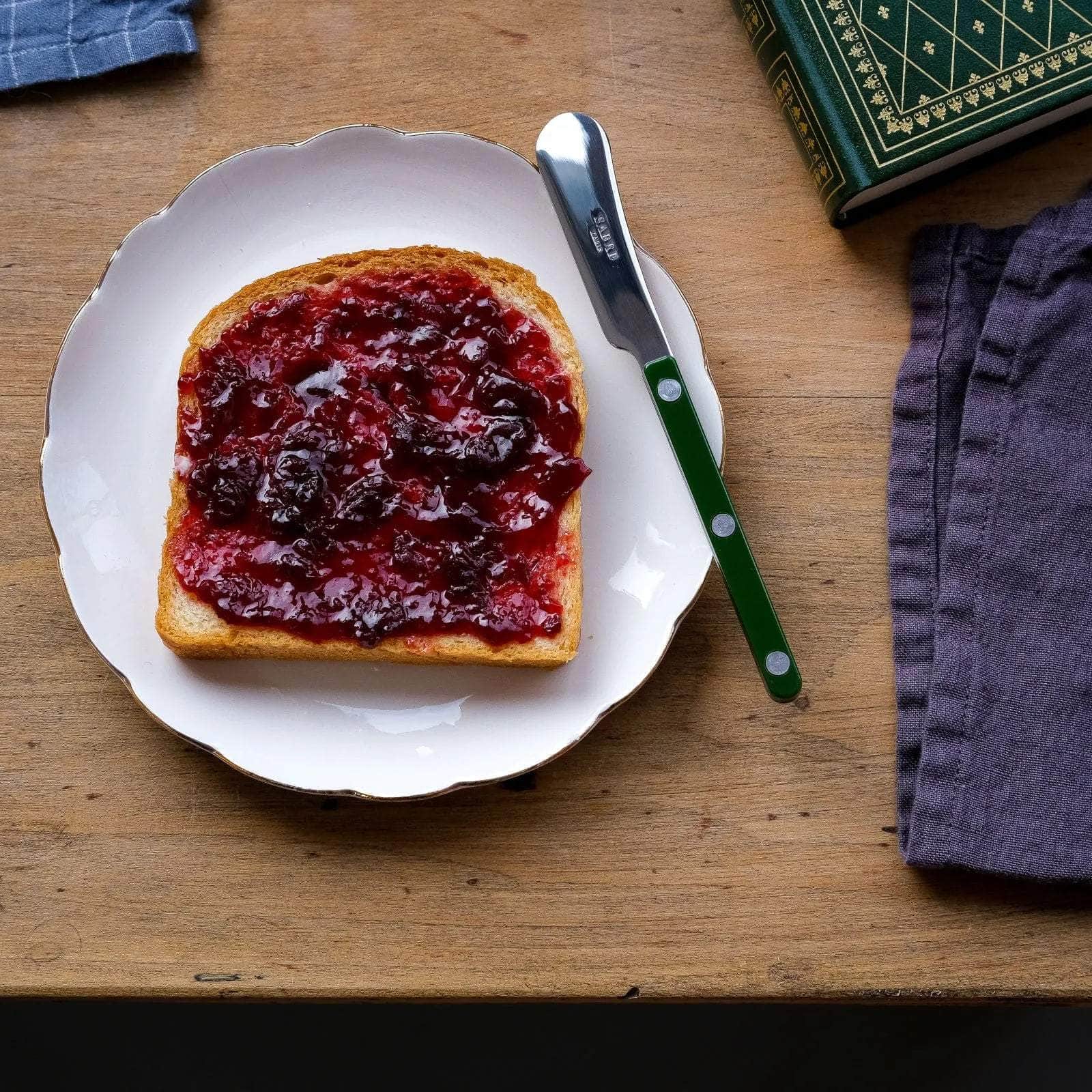 Bistrot Condiment Spreader, Green