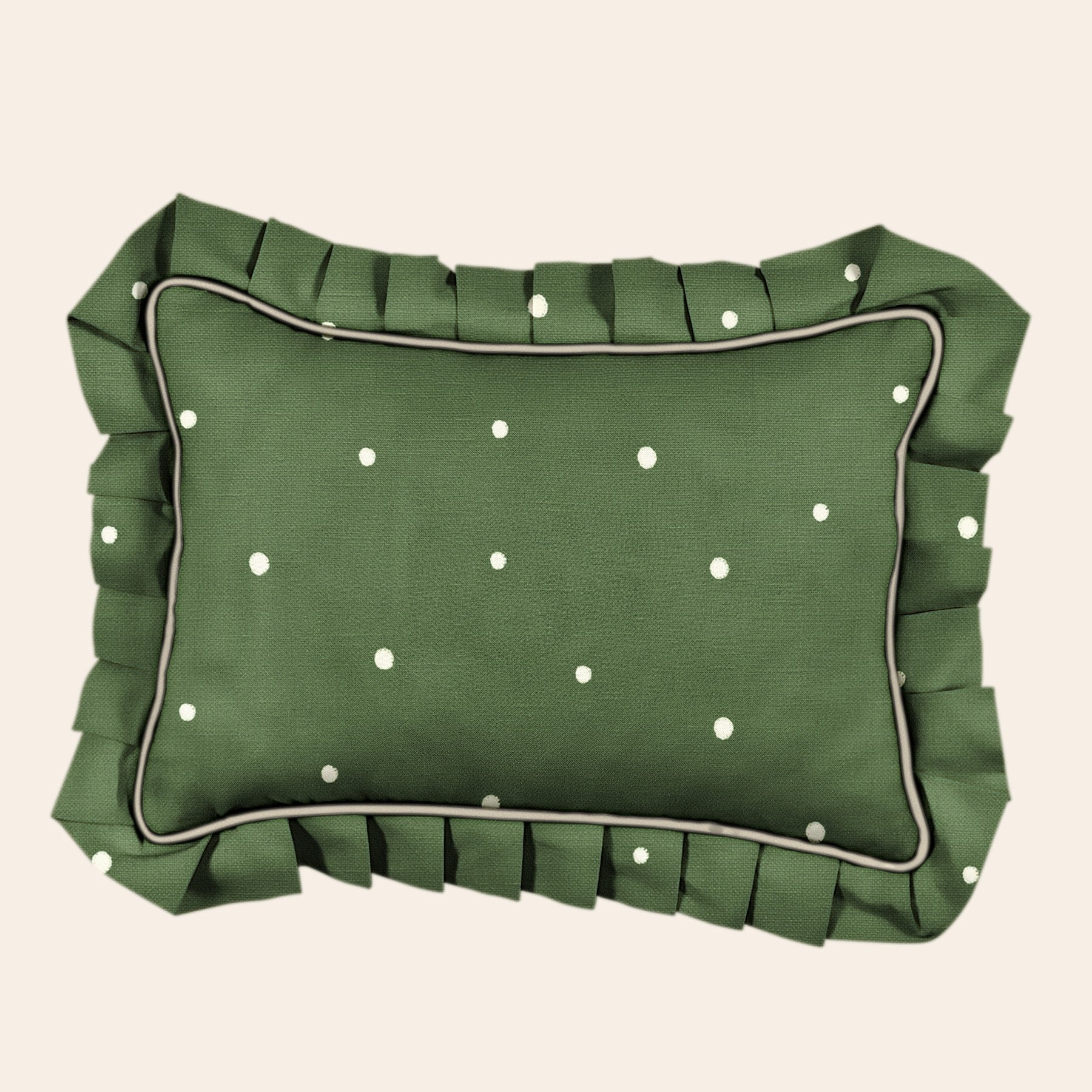 Dolce Daisies Cushion, Pistachio