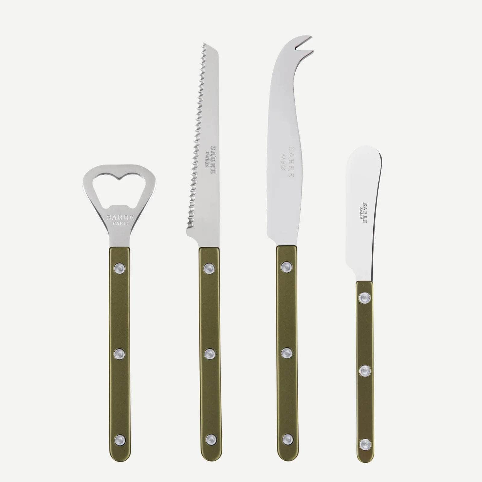 Bistrot Pearly Aperitif Set, Olive