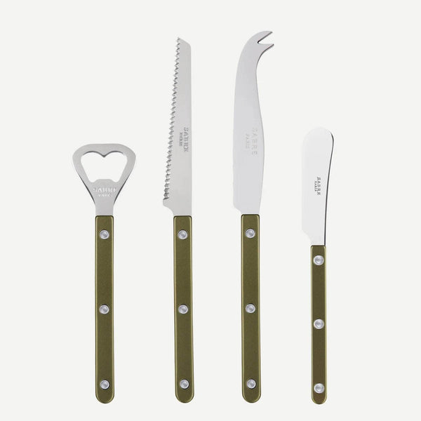 Bistrot Pearly Aperitif Set, Olive