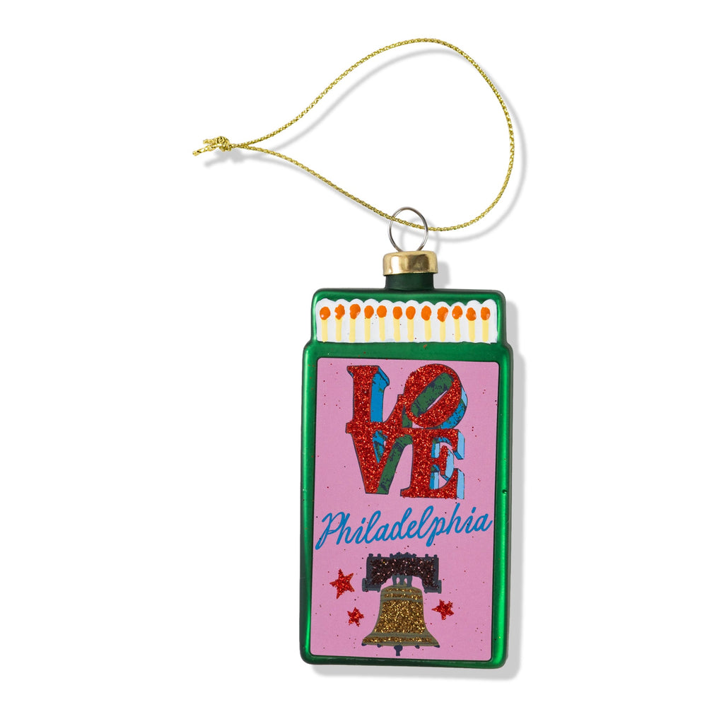 Matchbook Ornament - Philadelphia