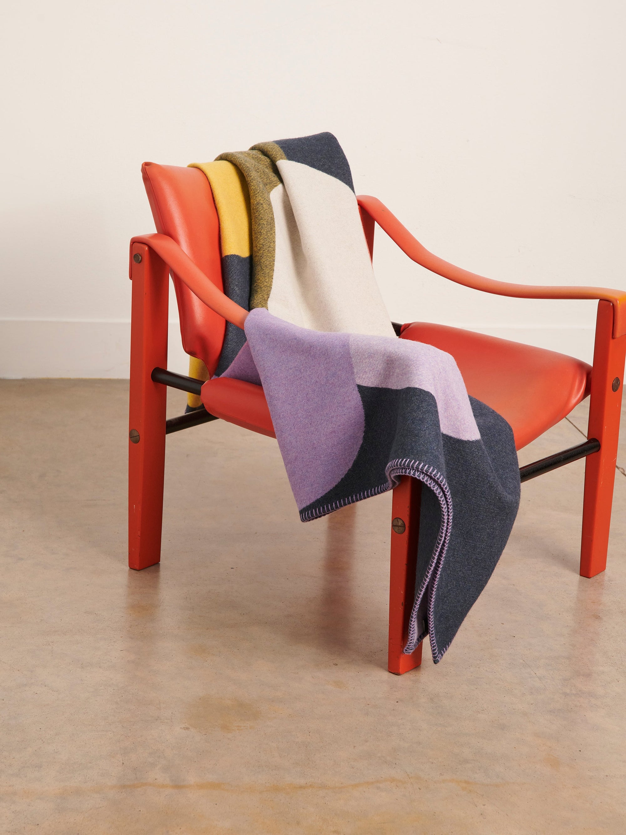 Gradient Pill Blanket Teal, Lilac + Yellow