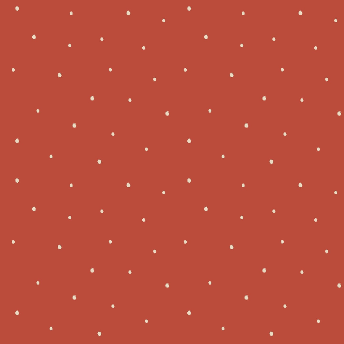 Dolce Daisies Wallpaper, Red Velvet, Sample