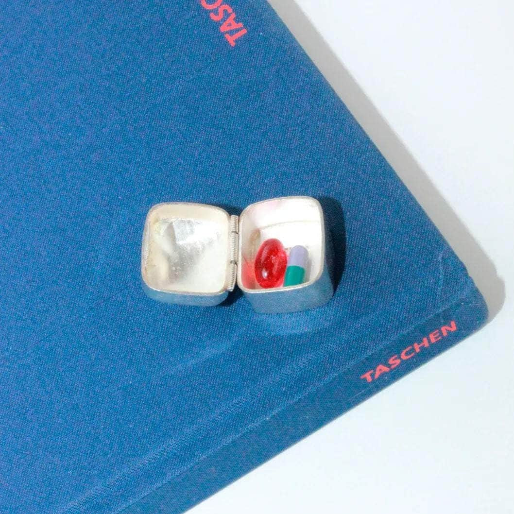 Silver Pill Box