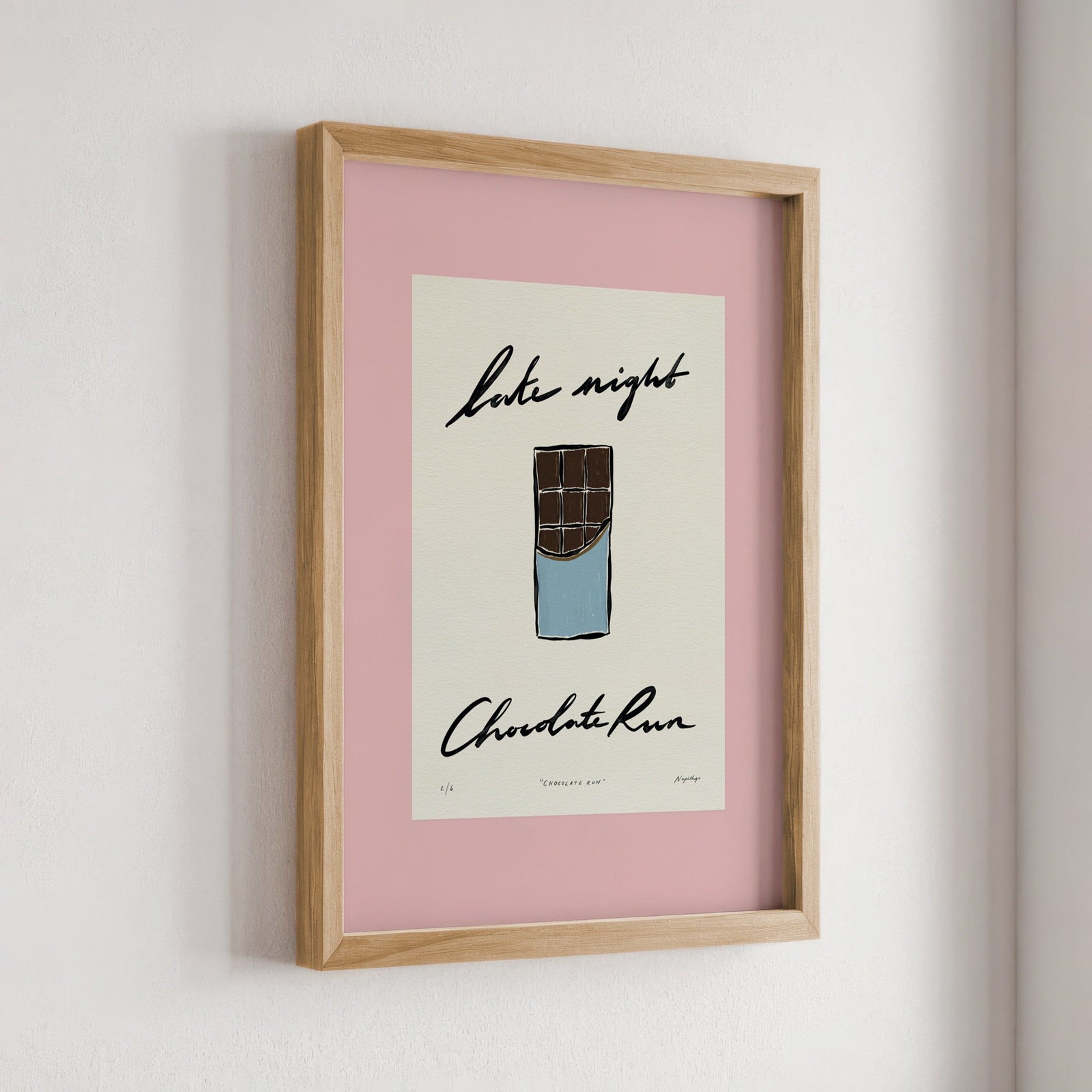 Late Night Chocolate Run Print