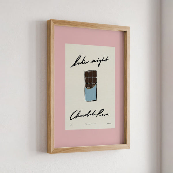 Late Night Chocolate Run Print
