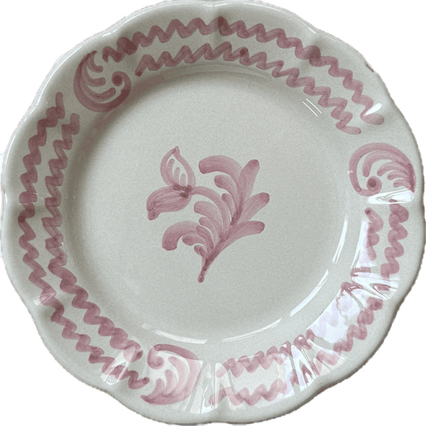 Antica Pink Plate 25 cm
