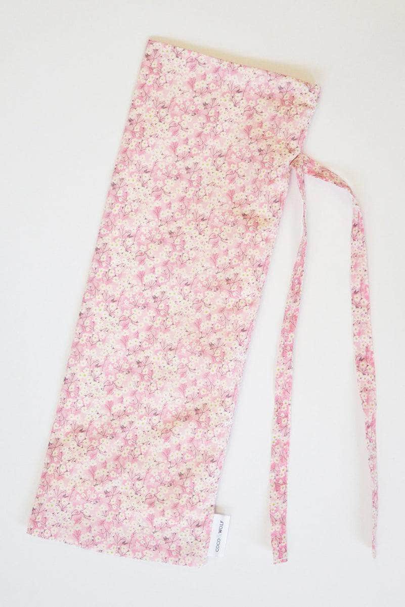 Cutlery Bag Made With Liberty Fabric Mitsi Valeria Pink