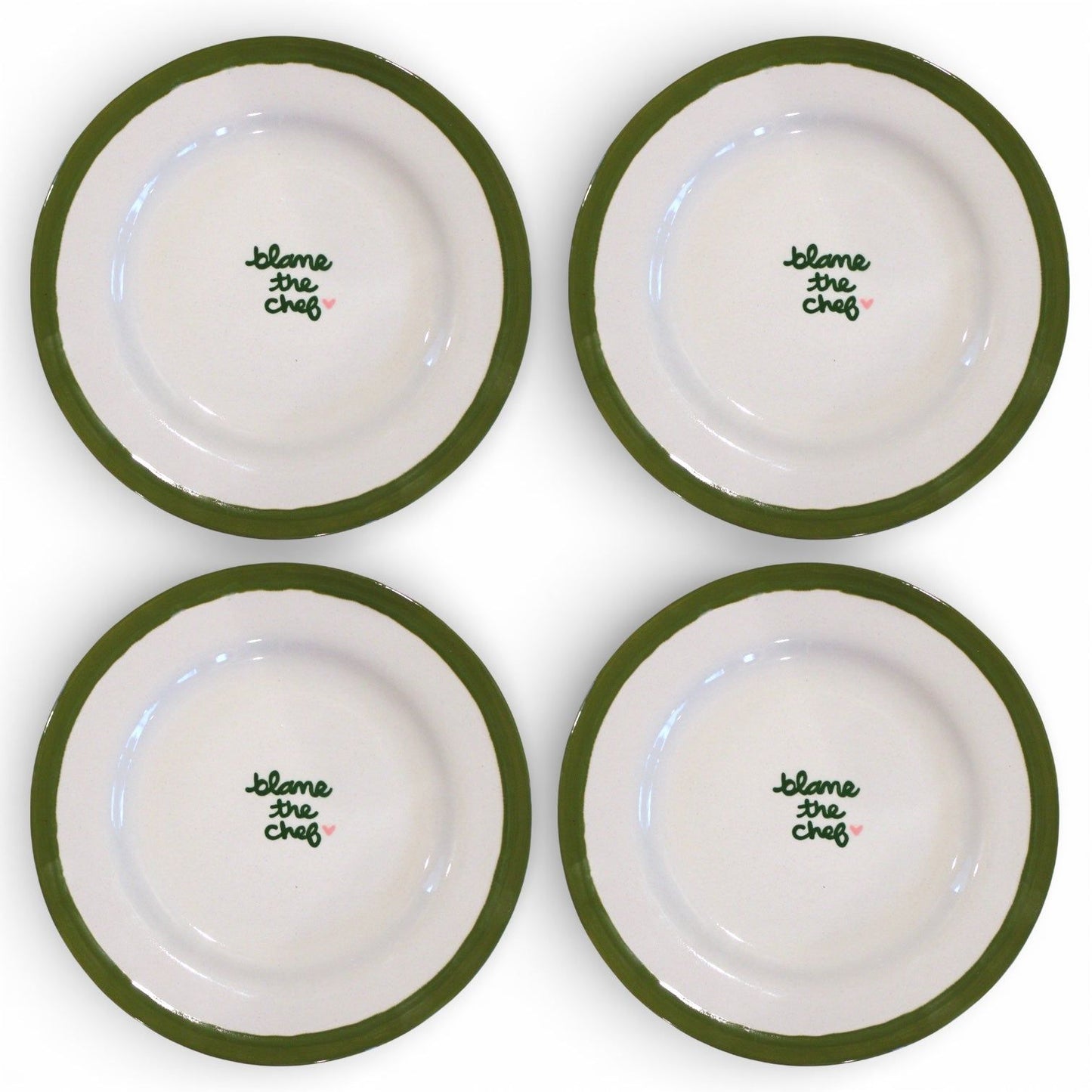 Custom Hand-painted Dessert Plates