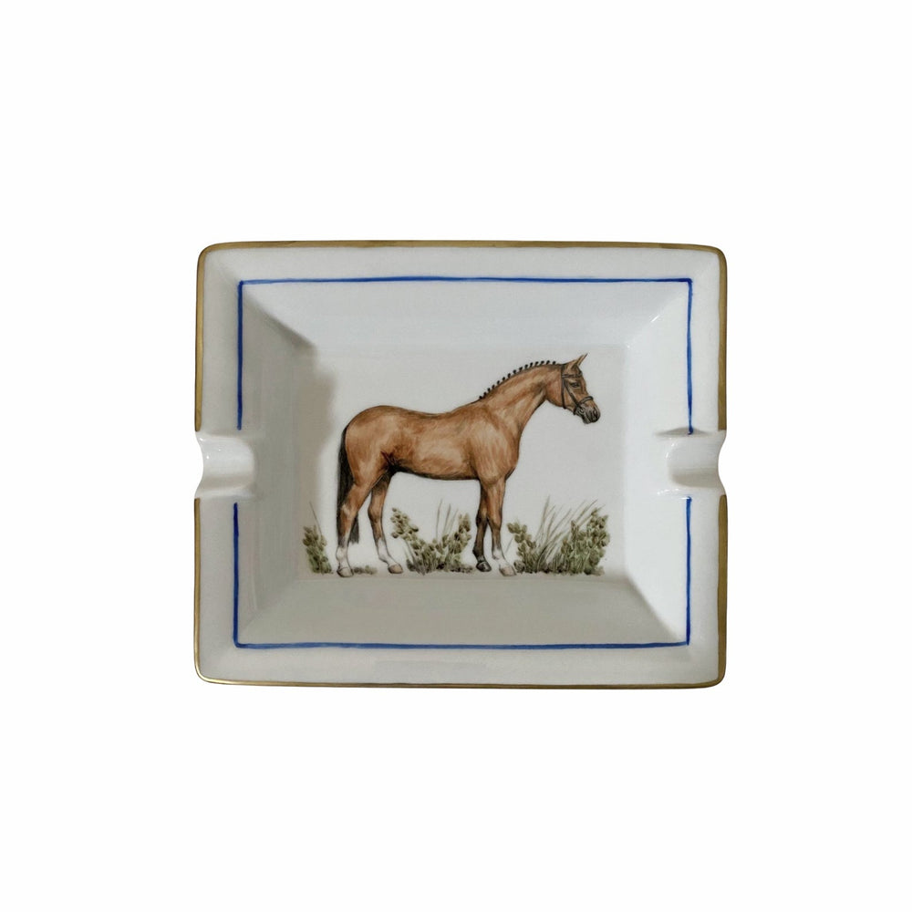 Sveva's Home Porcelain Horse Ashtray