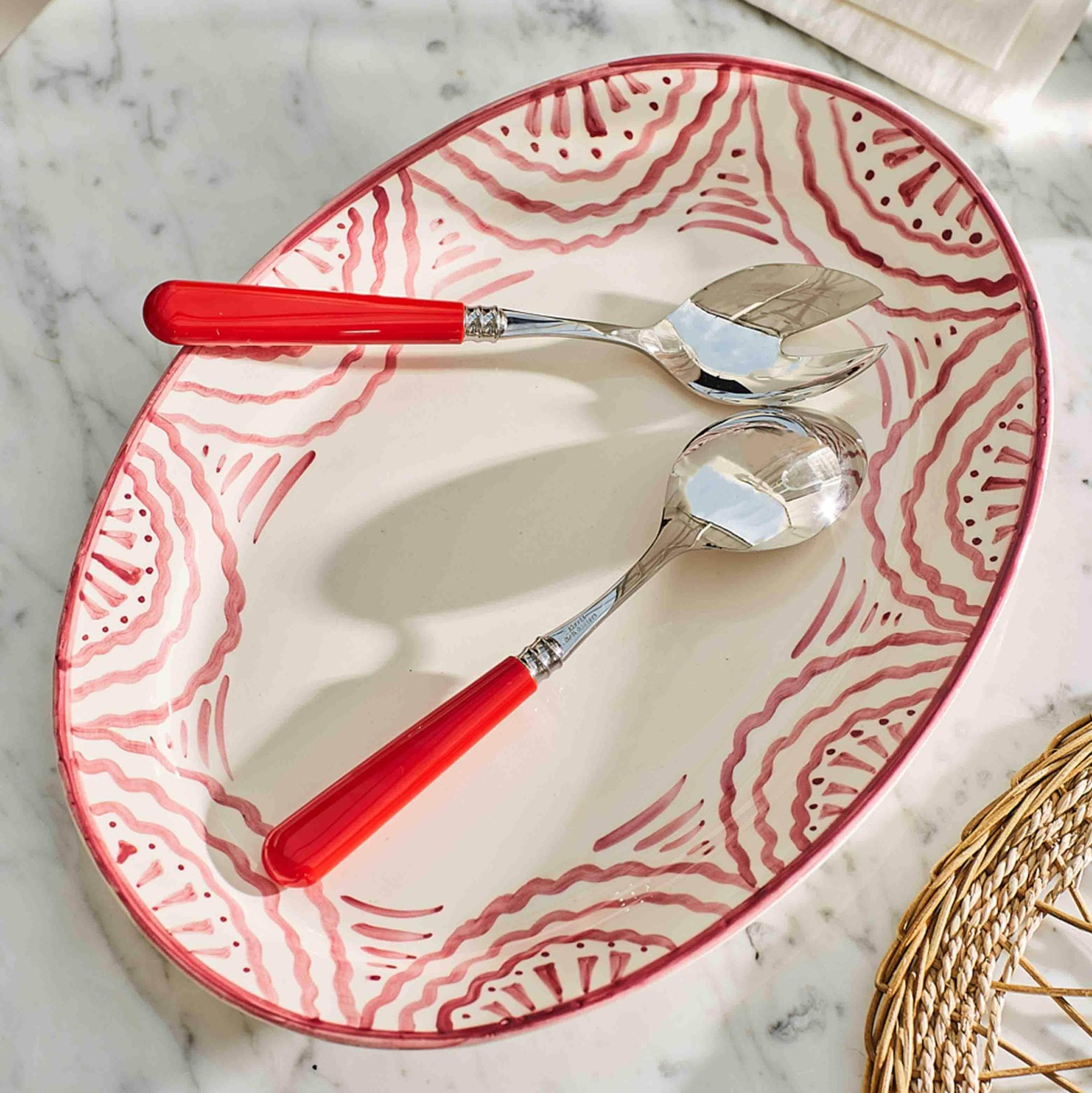 Green Salad Server Set