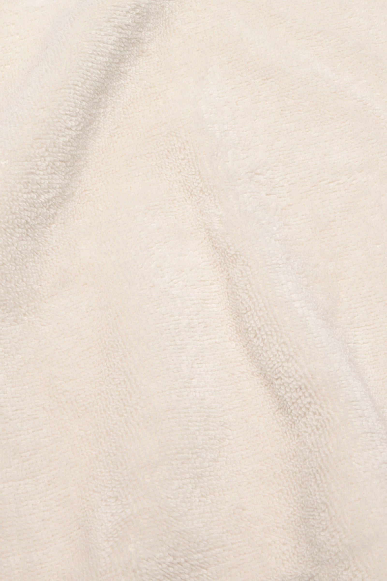 Organic Cotton Face Towel - Chalk