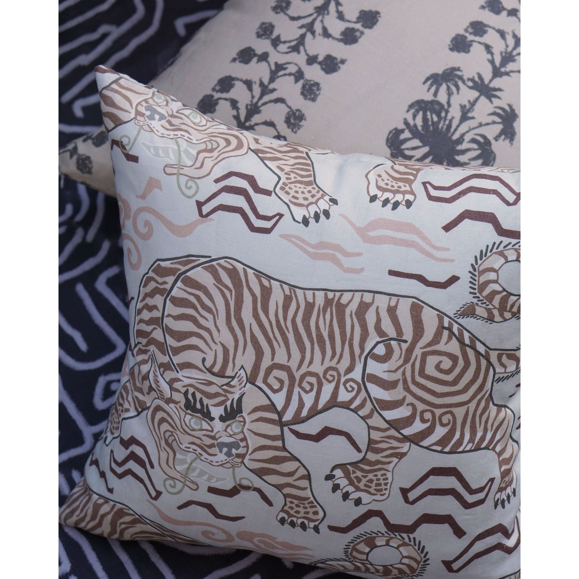 Tigers of Tibet Pillow