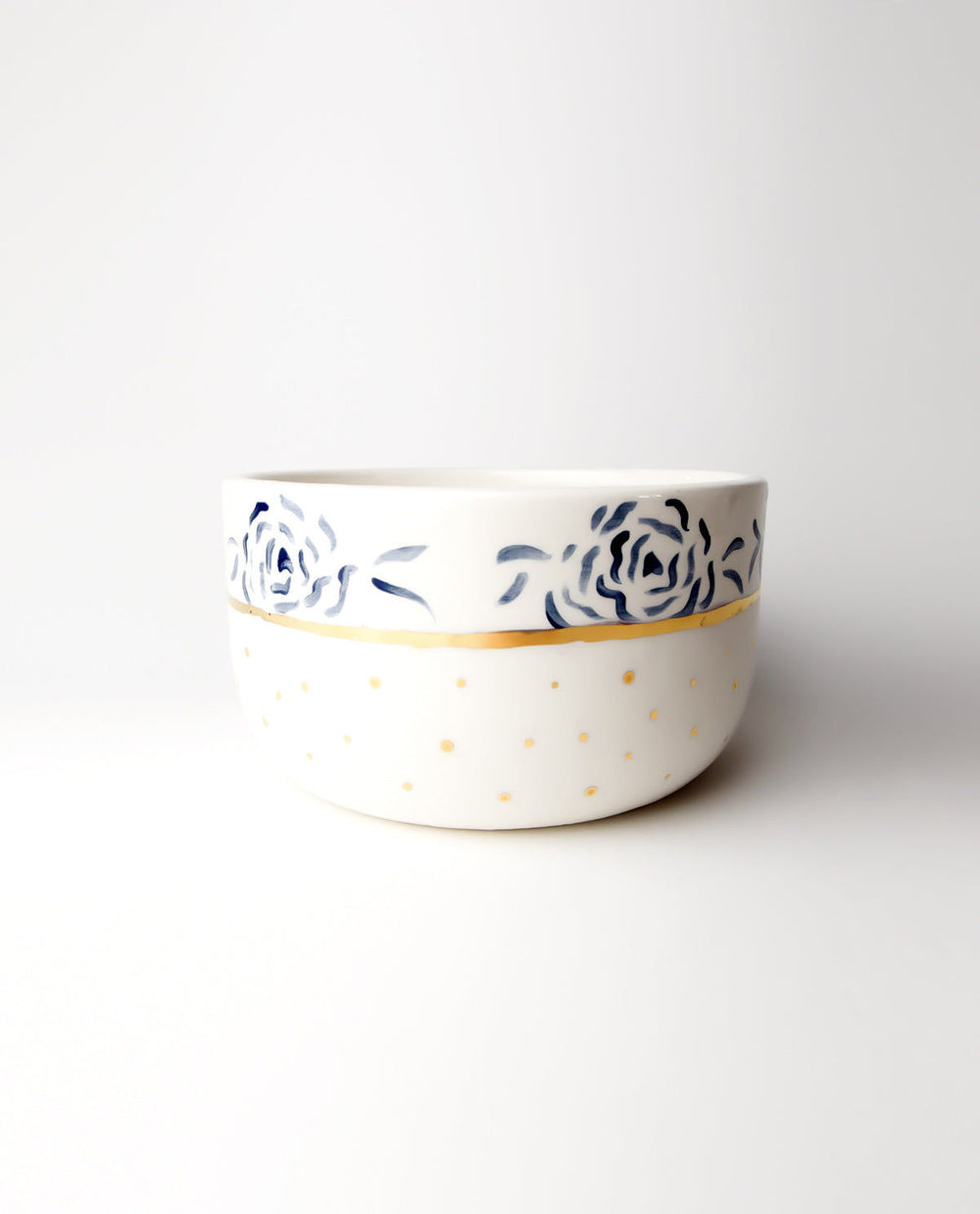 Royal Blue Rose Bowl