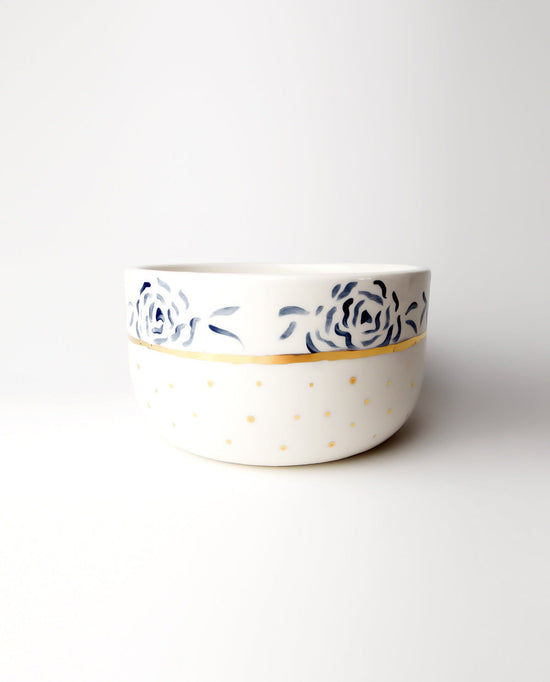 Royal Blue Rose Bowl