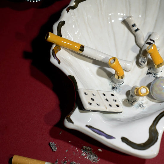 Game of Dominos Ashtray