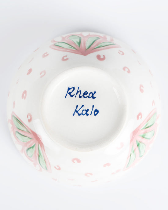 Pink Corals & Bubbles Bowl