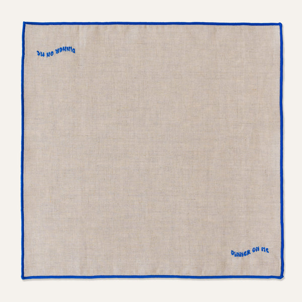 Dinner On Me Linen Napkins - Set of 2