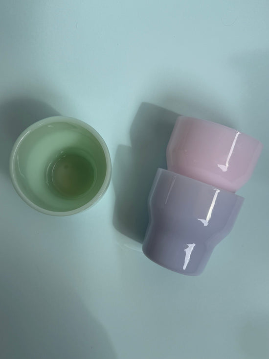 Brisita Glass Cup - Light Blue