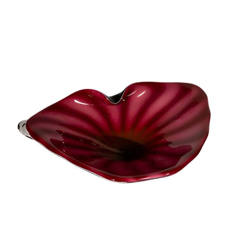 Mid-century Bohemian Opaline Glass Bowl