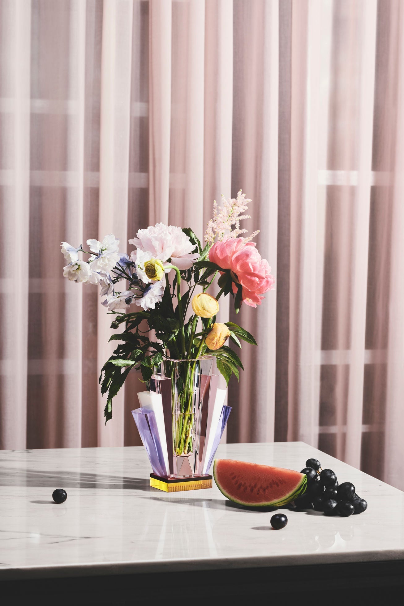South Beach Crystal Vase