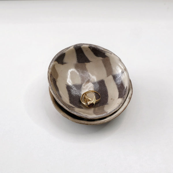 Mieke - Small Nerikomi Ceramic Trinket Set of 2