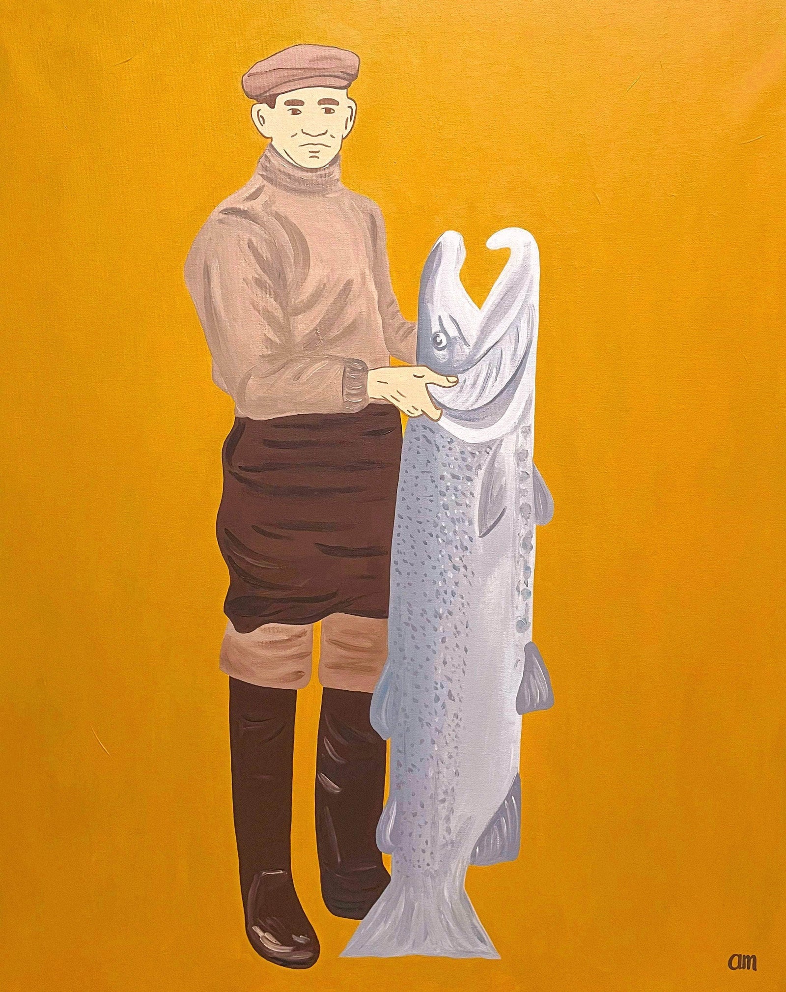 El Pescador Painting