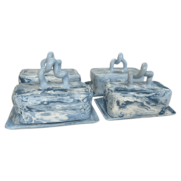 Neptune Wiggle Butter Dish