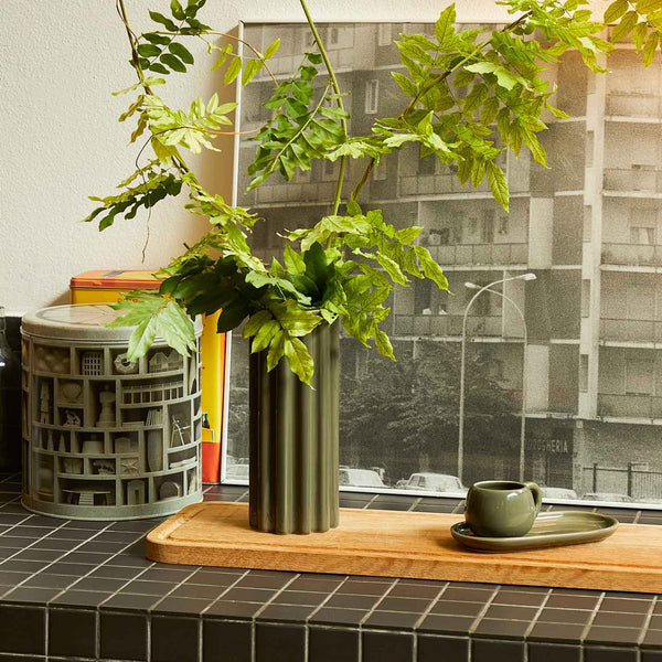 Ceramic Vase Churro Green