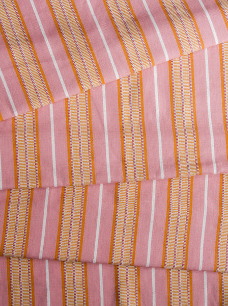 Aura Handwoven Stripe Fabric | Desert Sunrise