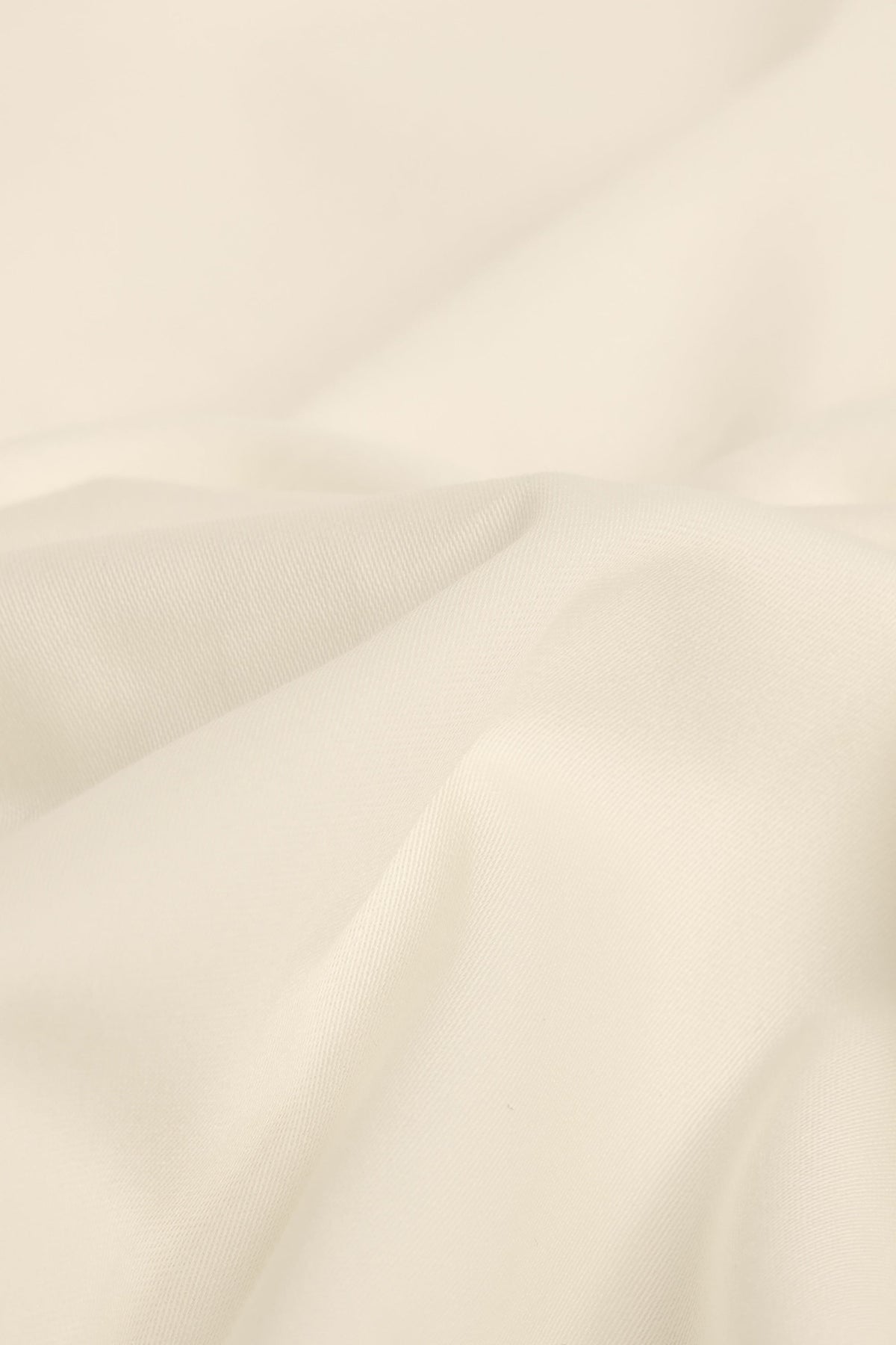 Sateen Organic Cotton Flat Sheet - Classic Cream