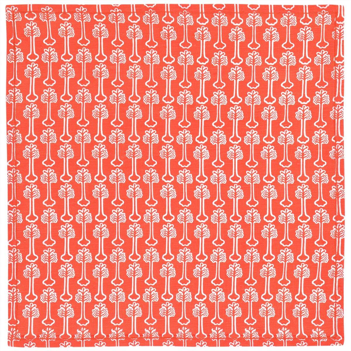 Red Hibiscus Napkins - Set of 2