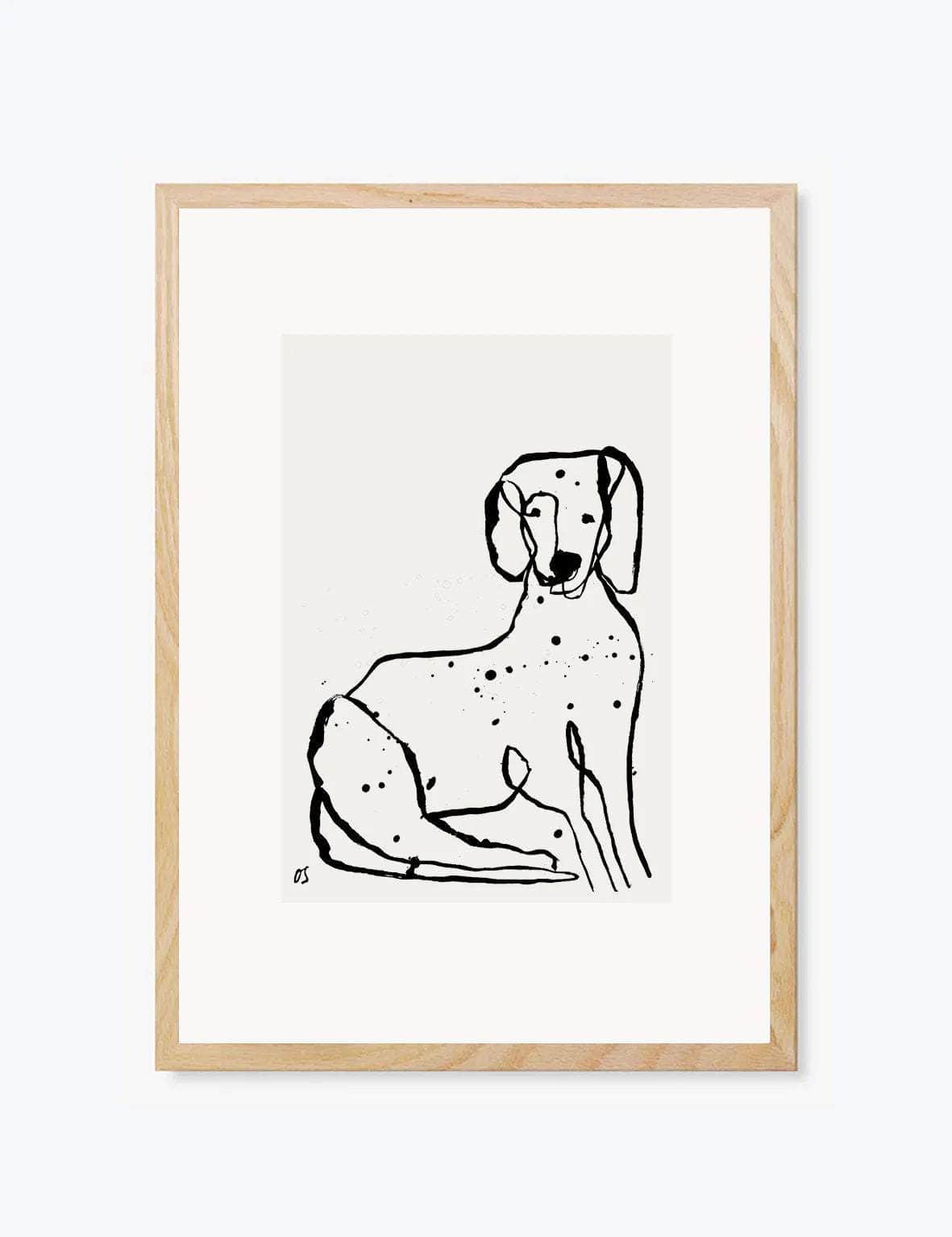 The Dalmatian | Wall Art Print