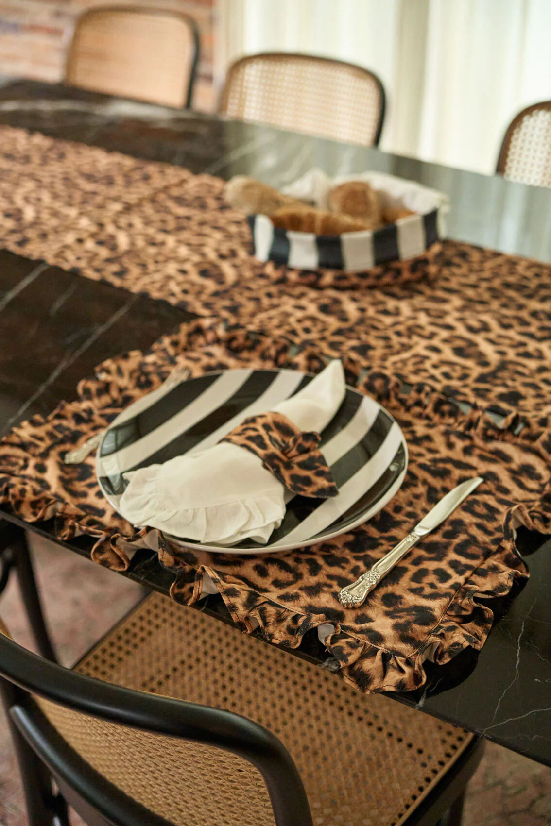 Animal Print Table Runner - Between Us