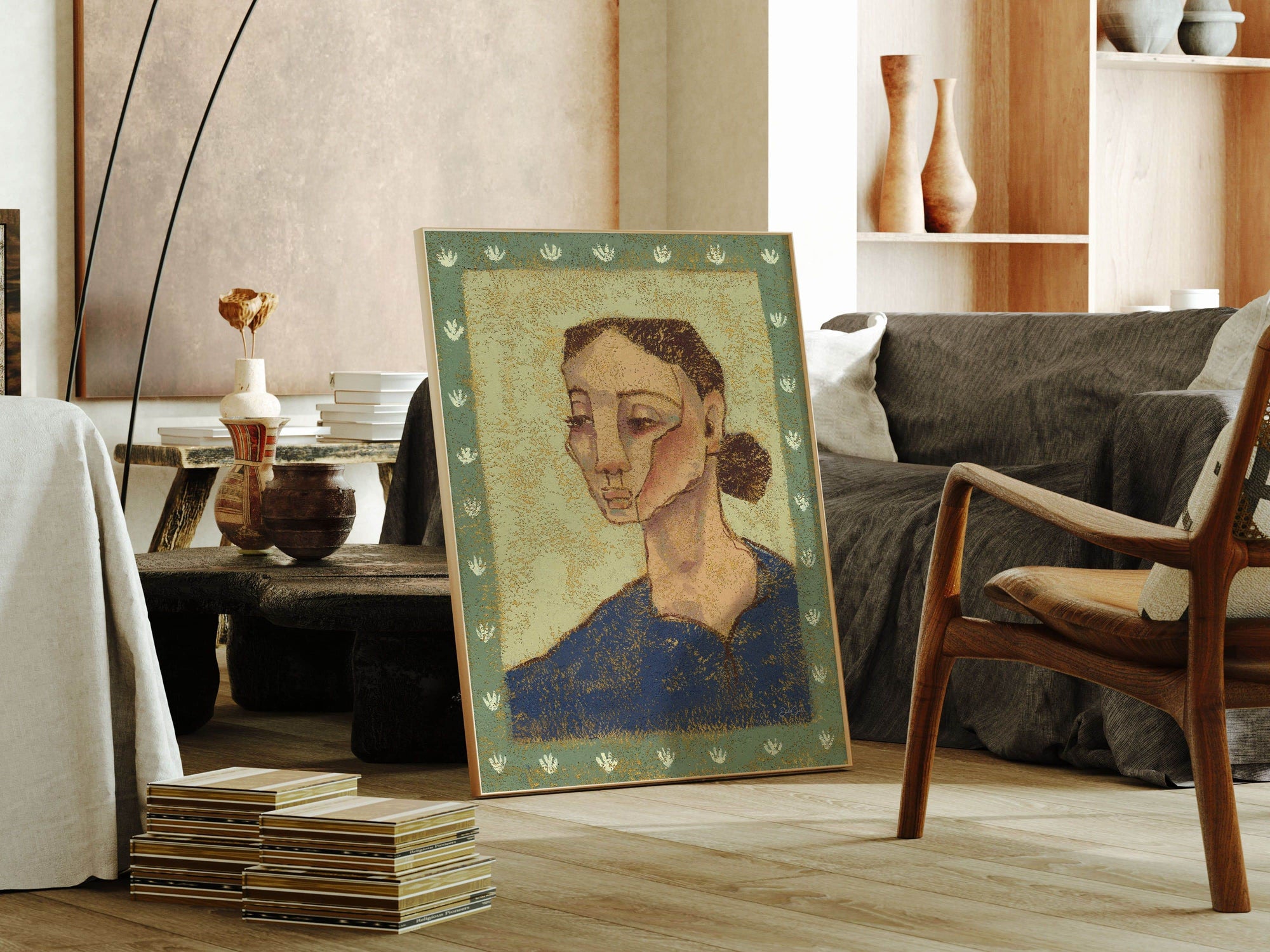 Bea - Portrait Wall Art Print-