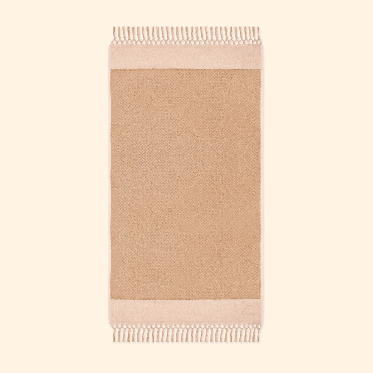 Pure Linen King Bath Towel In Beige