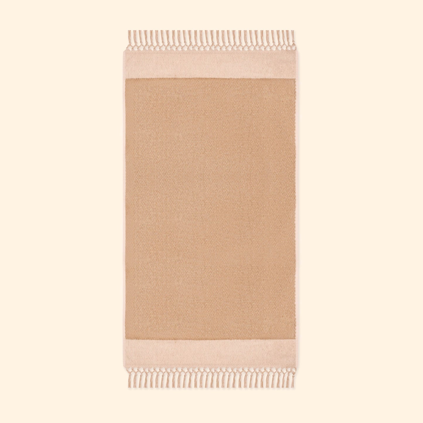 Pure Linen King Bath Towel In Beige
