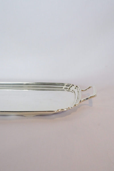 Antique Silver Plate Tray