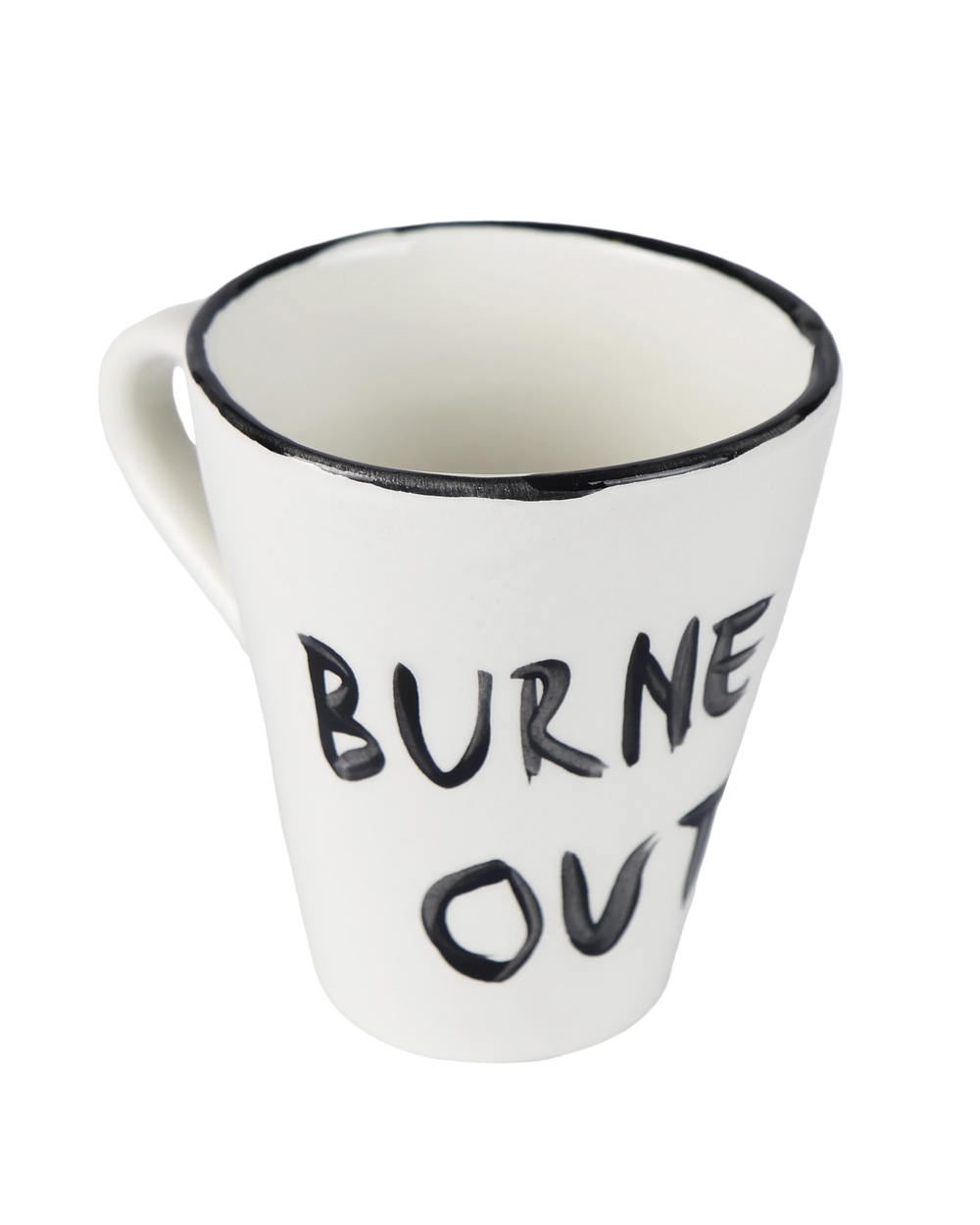 Burned Out Coffee Cup