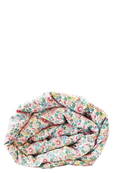 Bedding made with Liberty Fabric Betsy Blossom Pink