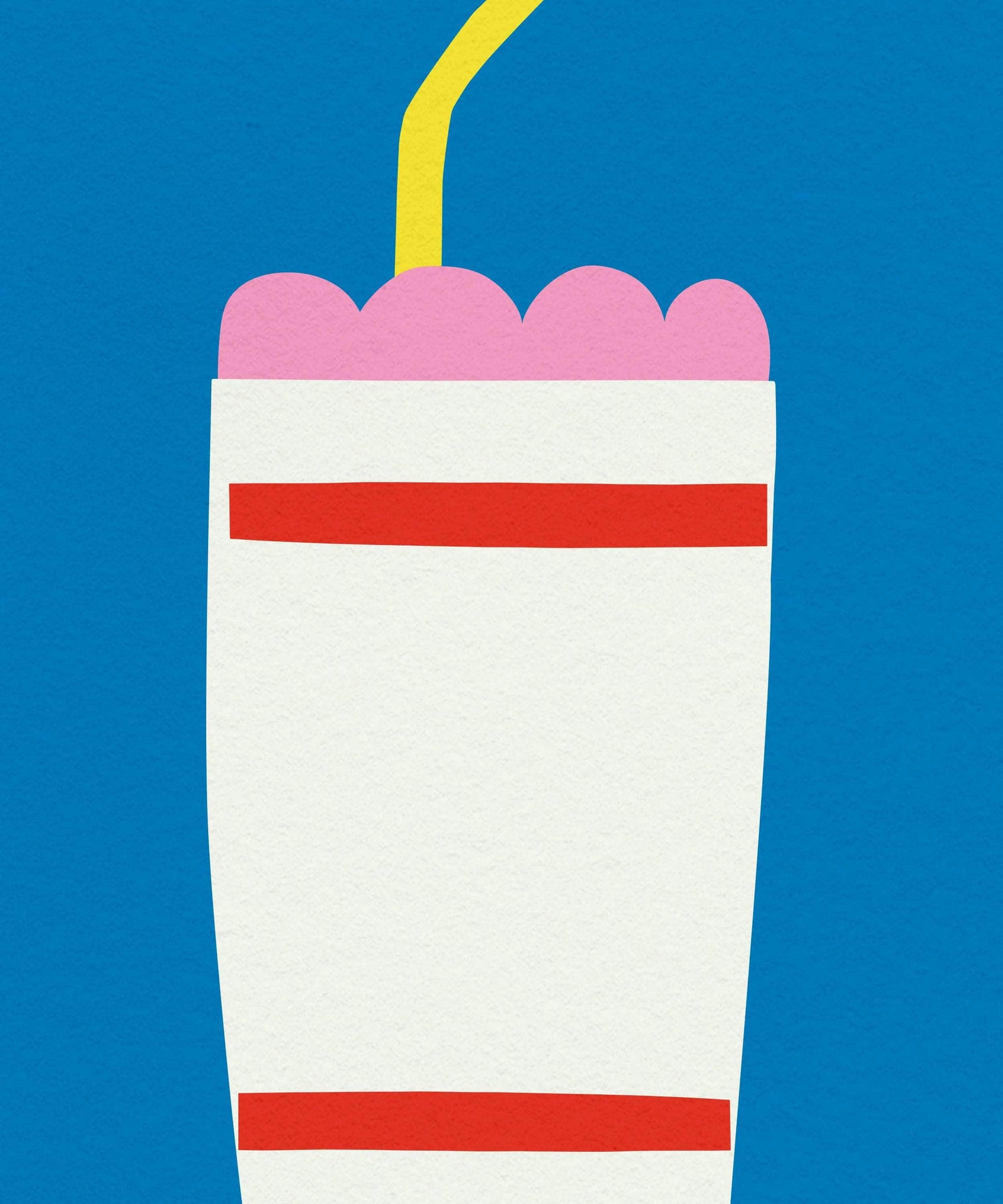 M for Milkshake Print