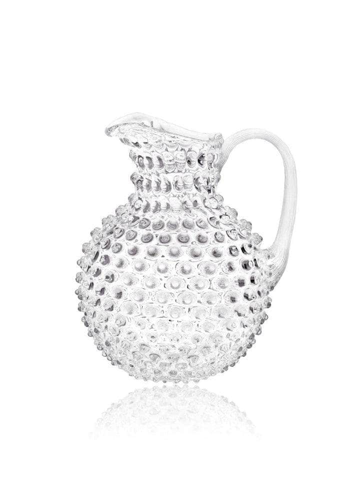 Clear Hobnail Pitcher