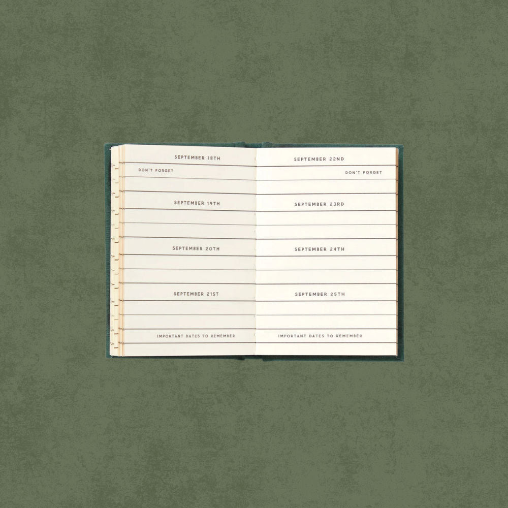 Dates People Get Mad If I Forget Tiny Diary