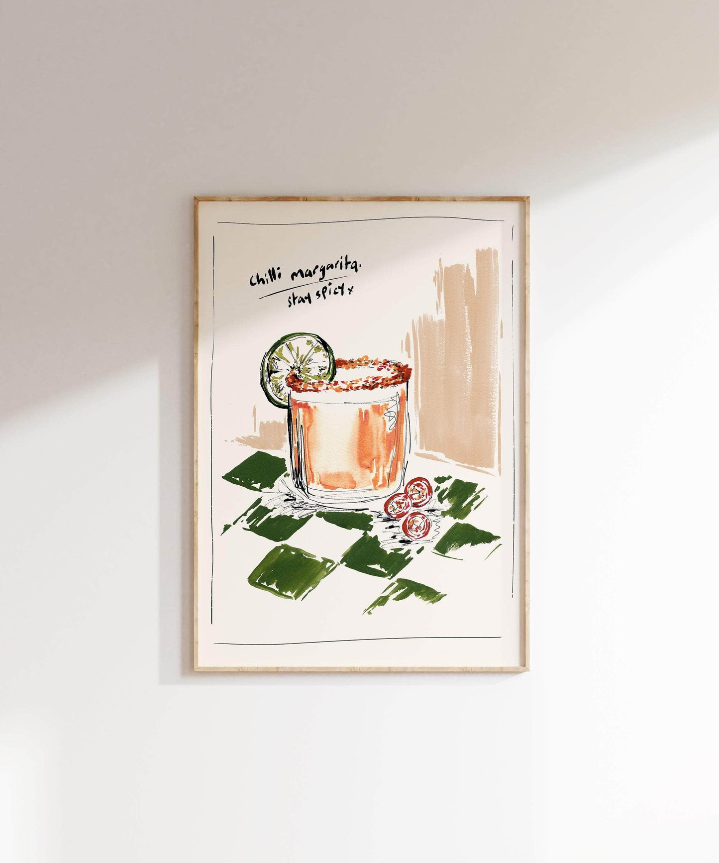 'Chilli Margarita' Print