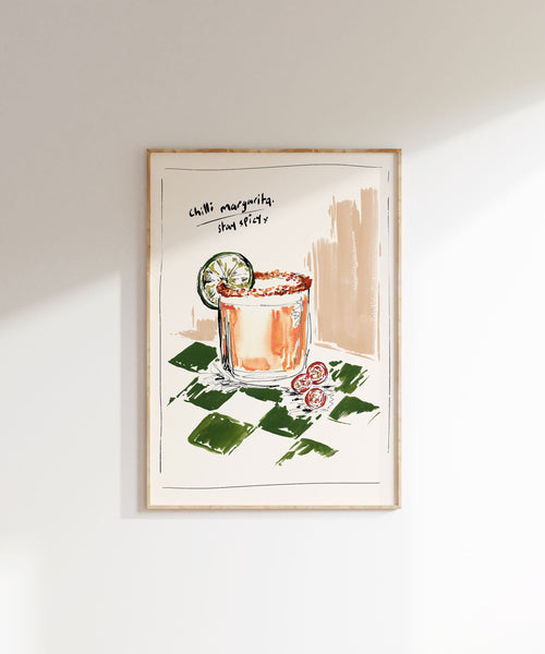 Chilli Margarita' Print