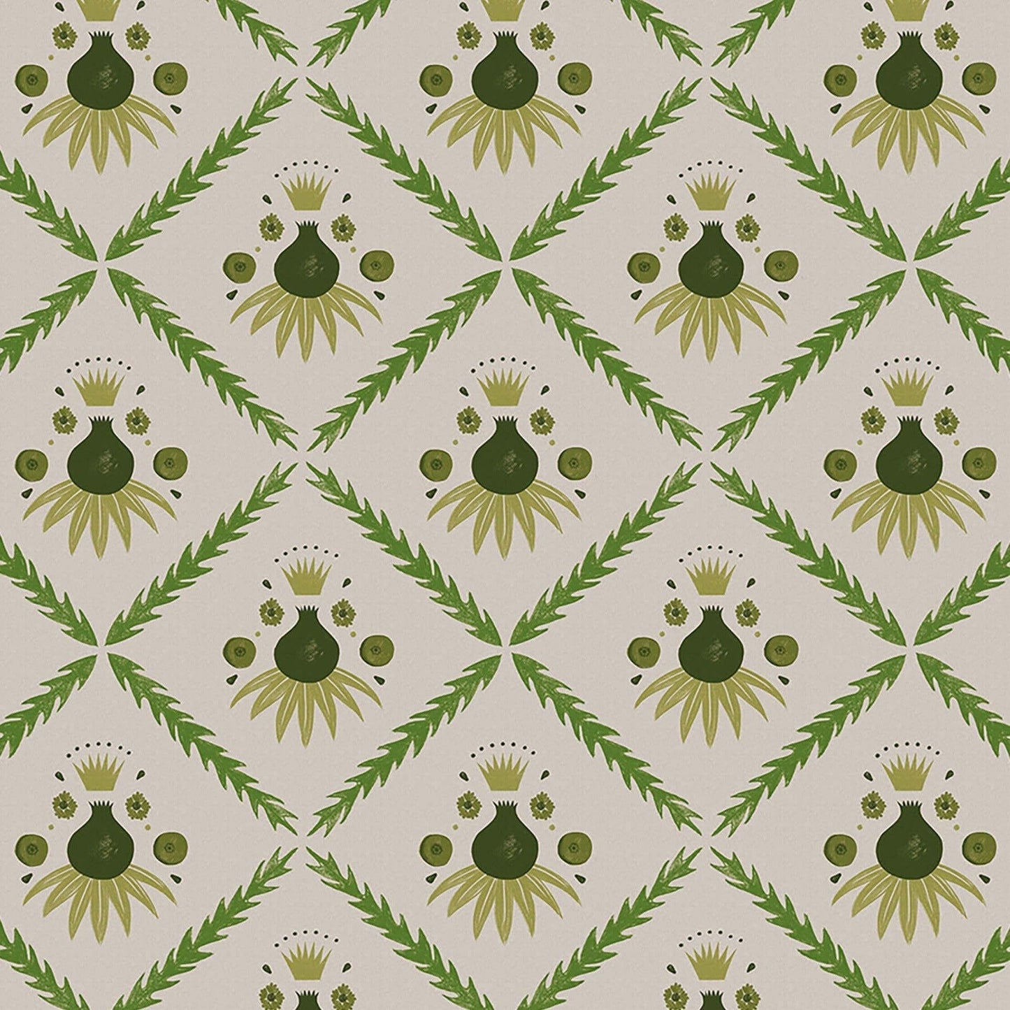 Pome Wallpaper, Moss, Roll